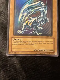 Blue-Eyes White Dragon SDK-001 Unlimited Edition - LP - Image 3
