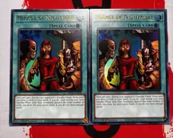 Mirage Of Nightmare x2 MP25-EN298 1st Ed Ultra Rare Yu-Gi-Oh! - Image 1