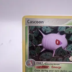 Pokemon Card Ex Legend Maker Cascoon 30/92 2006 Stamped Reverse Holo - Image 2