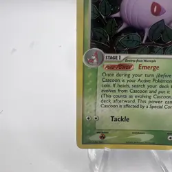 Pokemon Card Ex Legend Maker Cascoon 30/92 2006 Stamped Reverse Holo - Image 5