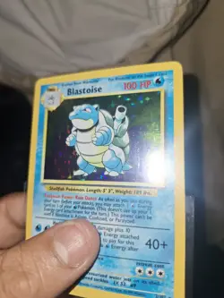 POKEMON BASE SET 2/102 BLASTOISE HOLO RARE 1999 WOTC CARD NM/LP - Image 3