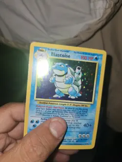 POKEMON BASE SET 2/102 BLASTOISE HOLO RARE 1999 WOTC CARD NM/LP - Image 4