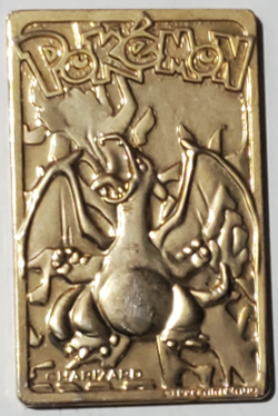 2 Qty Pokemon 23k Gold Plated Trading Cards Pikachu & Charizard - Image 4