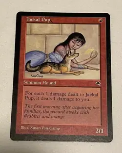 Jackal Pup - Tempest - MTG - Magic the Gathering - LP - Image 1