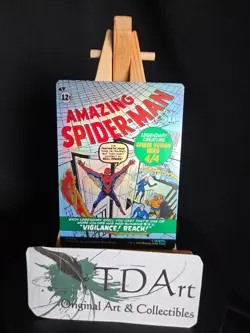 PETER PARKER ~ NM ~ MTG Magic- 0232 SPM Marvel Spider-Man BORDERLESS FOIL - Image 2