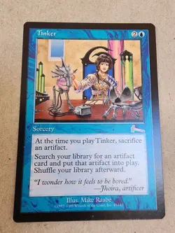 Tinker - #45 Regular - Urza's Legacy - Mtg - Image 1
