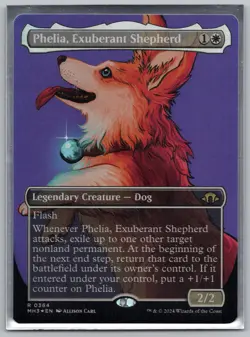Phelia, Exuberant Shepherd (Borderless) FOIL - Modern Horizons 3 - MTG - Near Mi - Image 1
