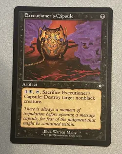 x1 Executioner's Capsule C MTG Commander: The Brothers' War M/NM, English - Image 1