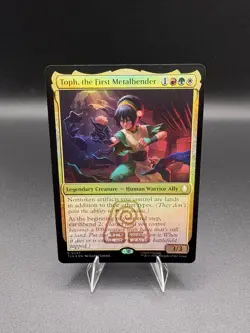 x1 Toph, the First Metalbender - Foil R MTG Avatar: The Last Airbender M/NM, Eng - Image 1
