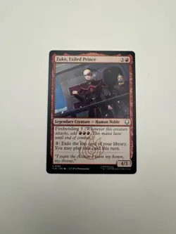 Zuko, Exiled Prince - TLA - MTG - EN - NM - 0163 - Image 1