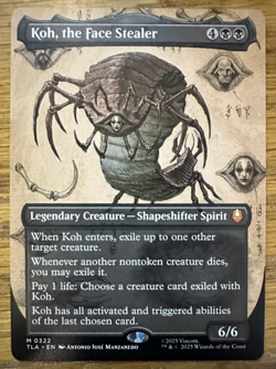 MTG Avatar: The Last Airbender, Koh, the Face Stealer - Borderless - Image 1