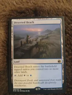 Deserted Beach Innistrad: Midnight Hunt Regular - Image 1