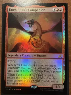 MTG Avatar Fang, Roku's Companion TLE 115 Standard Foil Rare NM - Image 1