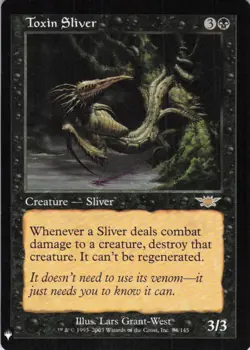 MTG Toxin Sliver (84) | NM | The List Reprints {LIST} - Image 1