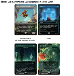 PRESALE MTG Secret Lair NON-FOIL Avatar: The Last Airbender A lot to Learn - Image 1