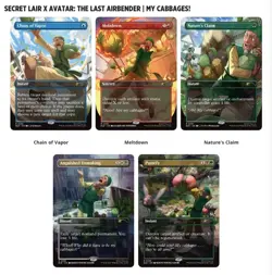 PRESALE MTG Secret Lair NON-FOIL Avatar: The Last Airbender My Cabbages! - Image 1