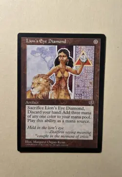 Lion's Eye Diamond - Mirage (MIR) - MTG - NM Unplayed - Image 1