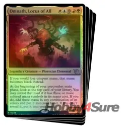 Foil Omnath, Locus Of All X4 M/NM Magic: The Gathering MTG March Of The Machine - Image 1