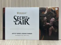 Magic the Gathering MTG Secret Lair: Artist Series: Kieran Yanner Rainbow Foil - Image 1