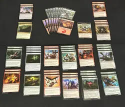 Pauper Red Green Ramp Aggro - MTG Magic 60 Card Deck - Image 1