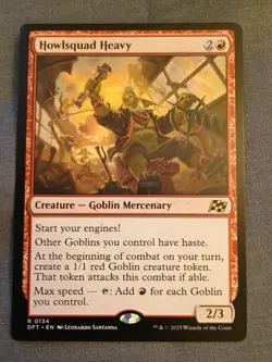 Howlsquad Heavy #134 (NM) Aetherdrift DFT Magic MTG - Image 1