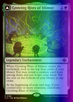 GROWING RITES OF ITLIMOC (FOIL) - The Lost Caverns of Ixalan MTG - Image 1
