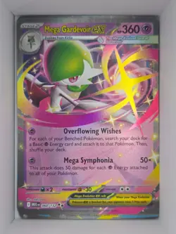 Pokemon TCG Mega Gardevoir ex 060/132 ME01: Mega Evolutions Double Rare NM - Image 1