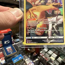 Charizard TG03/TG30 Full Art NM/M Lost Origin Pokemon Card - Image 2
