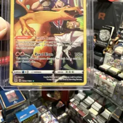Charizard TG03/TG30 Full Art NM/M Lost Origin Pokemon Card - Image 3
