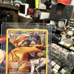 Charizard TG03/TG30 Full Art NM/M Lost Origin Pokemon Card - Image 4