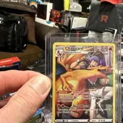 Charizard TG03/TG30 Full Art NM/M Lost Origin Pokemon Card - Image 5