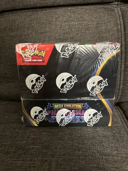 Pokemon Cards - Mega Evolution Phantasmal Flames - BOOSTER BOX [36 Packs] - New - Image 1