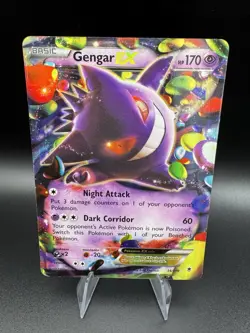 Gengar EX 34/119 Pokemon Phantom Forces Ultra Rare Holo 2014 - Image 1