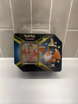 RARE - Pokemon TCG - Shining Fates CRAMORANT V TIN - Brand New SEALED FAST SHIP 820650829505 - Image 1