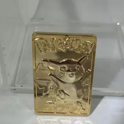 1999 Pokemon 23K Gold Plated Pikachu Card Burger King W/Original Case W/Cert #ML - Image 5
