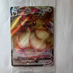 Pokemon TCG Eevee VMAX - SWSH087 - SWSH Black Star Promo SEALED NM Card - Image 1
