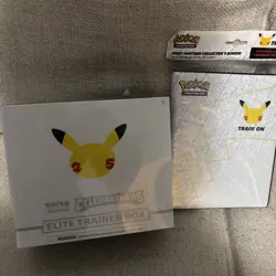 Pokemon TCG: 25th Anniversary Celebrations Elite Trainer Box (2021) and bonus 820650809439 - Image 1