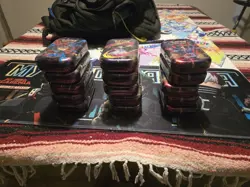 Pokemon TCG: Mega Evolutions Tins - Lot of 15 Sealed New - Image 2