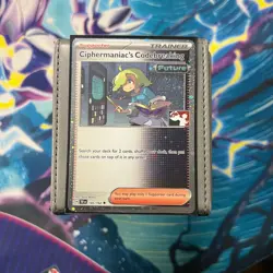 Ciphermaniac's Codebreaking HOLO PLAY STAMP Prize Pack - NM Pokemon Card - Image 1