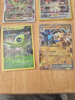 Pokemon Card Bundle Collection charizard Rayquaza Mew Celebi And Lucario Nm+ - Image 4
