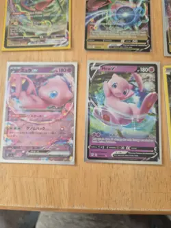 Pokemon Card Bundle Collection charizard Rayquaza Mew Celebi And Lucario Nm+ - Image 5