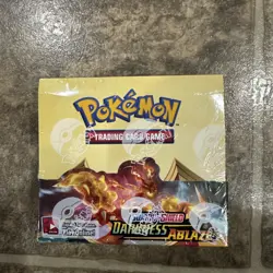 Pokemon Sword & Shield Darkness Ablaze Booster Box Sealed - Image 1