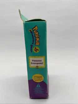 Pokemon Jr Adventure Game Emergency 1999 Nintendo New With Box Damage - Image 3