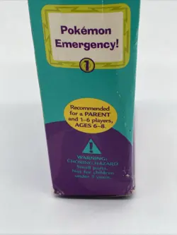 Pokemon Jr Adventure Game Emergency 1999 Nintendo New With Box Damage - Image 4