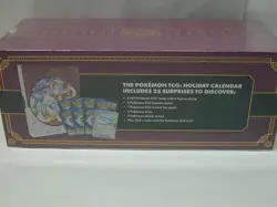 2025 POKEMON TRADING CARDS GAMES HOLIDAY CALENDAR - FACTORY SEALED NEW! IN-HAND - Image 2