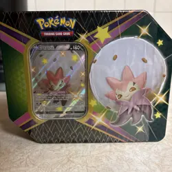 Pokemon TCG Shining Fates Eldegoss V Premium Collection Tin - Factory Sealed! 728192527081 - Image 1