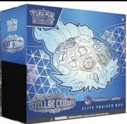 Pokemon Center TCG Stellar Crown Elite Trainer Box ETB - New *PRESALE* - Image 3
