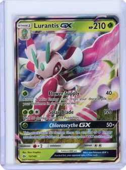 Lurantis GX 15/149 Full Art Holo Ultra Rare | 2017 Sun & Moon | Pokemon TCG - Image 1