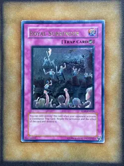 Yugioh Royal Surrender TLM-EN059 Ultimate Rare MP - Image 1