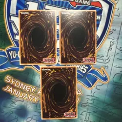 Yugioh! Felis, Lightsworn Archer BLLR-EN043 x3 Playset Ultra Rare 1st Edition NM - Image 2